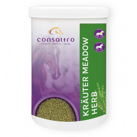 Consaltro Kräuter Meadow Herb Spezialfutter für Pferde 1 Dose 1.5kg